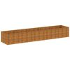 vidaXL Povi&scaron;ena vrtna gredica 479 x 100 x 69 cm od čelika COR-TEN