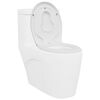 vidaXL WC daska Bijelo 47 x 37 x 4 cm Duroplast