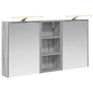 vidaXL Set ormarića za kupaonicu 3 pcs 116 x 16 x 62,5 cm