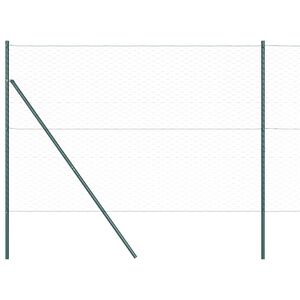 vidaXL Sukladni osnovni dodatak za hexagonalnu ogradu 100 x 1,5 m