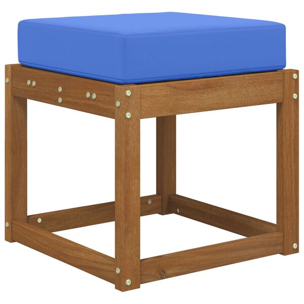 vidaXL Jastučić za sjedenje na otvorenom Tirkizna 40 x 40 x 8 cm