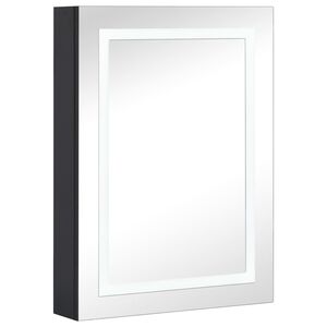 vidaXL LED kupaonski ormarić s ogledalom 50 x 13 x 70 cm