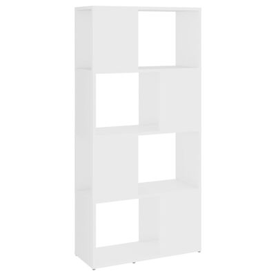 vidaXL Ormarić za knjige / pregrada bijeli 60 x 24 x 124,5 cm iverica