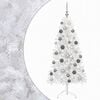 vidaXL Umjetno božićno drvce s kuglicom 150 cm 150 LED lampica