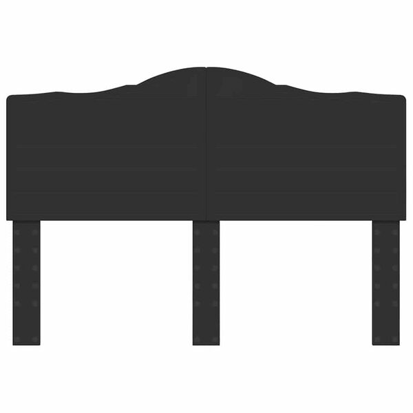vidaXL Uzglavlje s uzglavljem Crni hrast 150 cm Konstruirano drvo