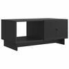 vidaXL Kava Stol Crna 90 x 50 x 40 cm Konstruirano drvo