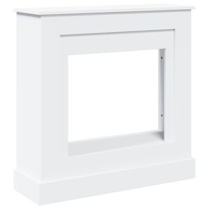 vidaXL Okvir za kamin bijeli 90 x 30 x 90 cm od konstruiranog drva