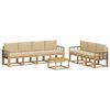 vidaXL Set vanjskih sofa 7 pcs