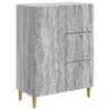 vidaXL Kreveta Siva Sonoma 66 x 34,5 x 90 cm Konstruirano drvo