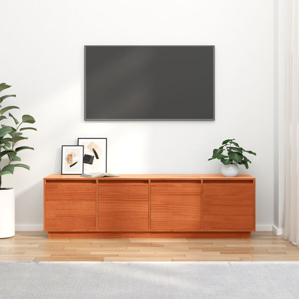 vidaXL TV ormar Smeđa 156 x 37 x 45 cm Konstruirano drvo