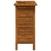 vidaXL Barski stol od masivnog bagremovog drva 110 x 50 x 105 cm