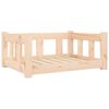 vidaXL Krevet za pse 65,5 x 50,5 x 28 cm od masivne borovine