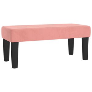 vidaXL Klupa ružičasta 70 x 30 x 30 cm bar&scaron;unasta