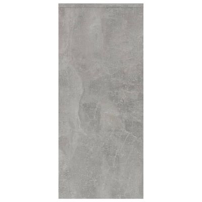 vidaXL Komoda siva boja betona 102 x 33 x 75 cm od iverice