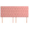 vidaXL Uzglavlje roza 180x7x118/128 cm bar&scaron;unasto