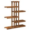 vidaXL Stalak za biljke Prirodna 93 x 25 x 114,5 cm