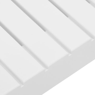 vidaXL 2-dijelna vrtna garnitura s jastucima plastična bijela