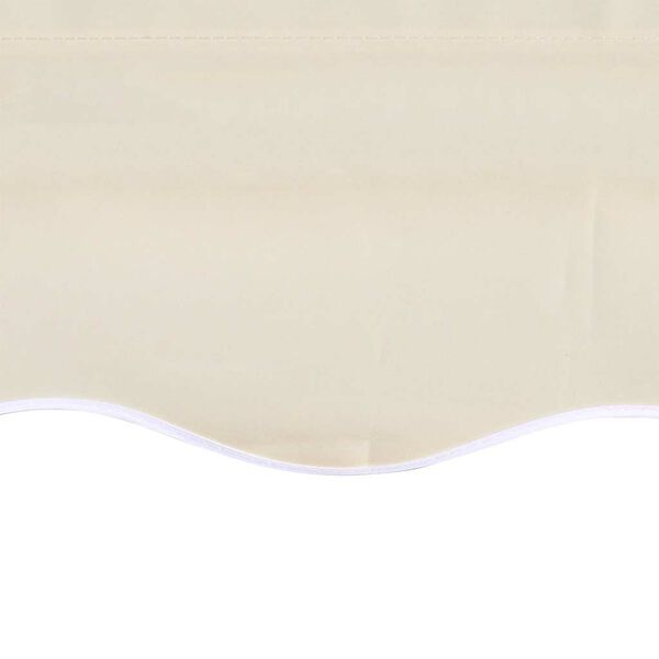 vidaXL Platno za tendu krem 500 x 300 cm