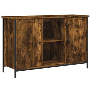 vidaXL TV ormarić boja dimljenog hrasta 100x35x65 cm konstruirano drvo