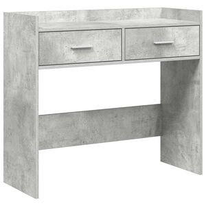 vidaXL Konzolna stolica Betonska siva 90 x 35 x 80 cm