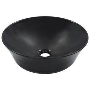 vidaXL Umivaonik 41 x 12,5 cm keramički crni
