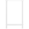 vidaXL Noge za barski stol Bijele 2 kom 60 x (90-91) cm Čelik