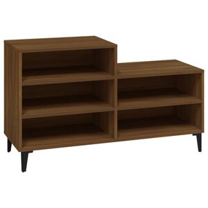 vidaXL Ormarić za cipele boja hrasta 102x36x60 cm konstruirano drvo