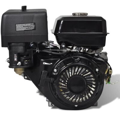 vidaXL Benzinski motor 15 KS 11 kW crni