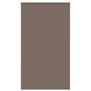 vidaXL Rolo zavjesa za zamračivanje boje kave 130x210 cm &Scaron;irina tkanine 126,6 cm Poliester