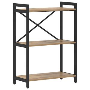 vidaXL Polica 60 x 30 x 85 cm Konstruirano drvo Umjetnički hrast