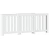 vidaXL Pokrov za radijator bijeli 205x21,5x83,5 cm konstruirano drvo