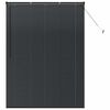 vidaXL Venecijanski zastore Crna 175 x 130 cm Aluminij