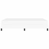 vidaXL Krevetna konstrukcija Čista bijela 160 x 200 cm tkanina