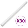 vidaXL Kanalice za kabele 100 x 60 mm 30 m PVC