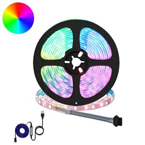 vidaXL LED traka 2 kom. Crna i prozirna Bakar i plastika