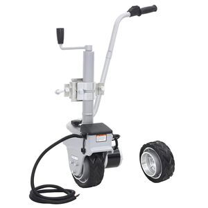 vidaXL Aluminijski motorni kotač za upravljanje prikolicom 12 V 350 W