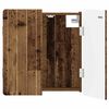 vidaXL Kabinet za mete ZWOLLE Staro drvo 52,5 x 10,5 x 57,5 cm