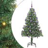 vidaXL Božićno drvce Zelena 210 cm PVC