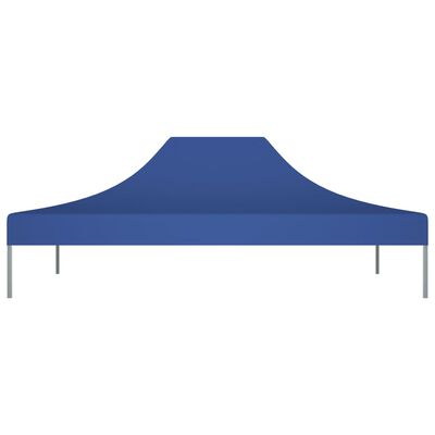 vidaXL Krov za šator za zabave 4 x 3 m plavi 270 g/m²