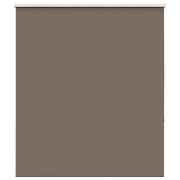 vidaXL Rolo zavjesa Blackout Coffee 140x130 cm &Scaron;irina tkanine 136,6 cm