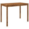 vidaXL Stol za bar u vrtu Prirodna 141 x 80,5 x 105 cm