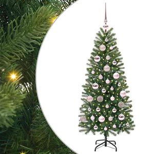 vidaXL Umjetno božićno drvce Zelena 120 cm PE i PVC