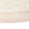 283789 vidaXL Pouffe 100x20 cm Beige Fabric
