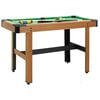 vidaXL Biljarski stol 122 x 61 x 76 cm smeđi