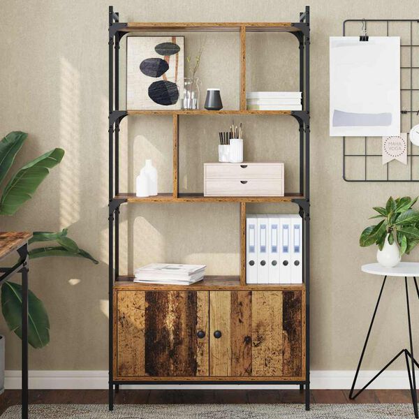 vidaXL Police za knjige Konstruirano drvo