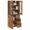 vidaXL Highboard Staro drvo 69,5 x 34 x 90 cm Konstruirano drvo