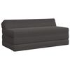 vidaXL Sofa na razvlačenje Tamnosiva 120 x 60 x 49 cm Tkanina