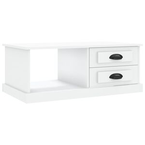 vidaXL Stolić za kavu bijeli 90 x 50 x 35 cm od konstruiranog drva