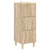 vidaXL Ormar s ladicama Hrast sonoma 33 x 34,5 x 90 cm