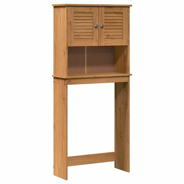 vidaXL Ormar za perilicu rublja s policom VIGO Smeđa i medena smeđa